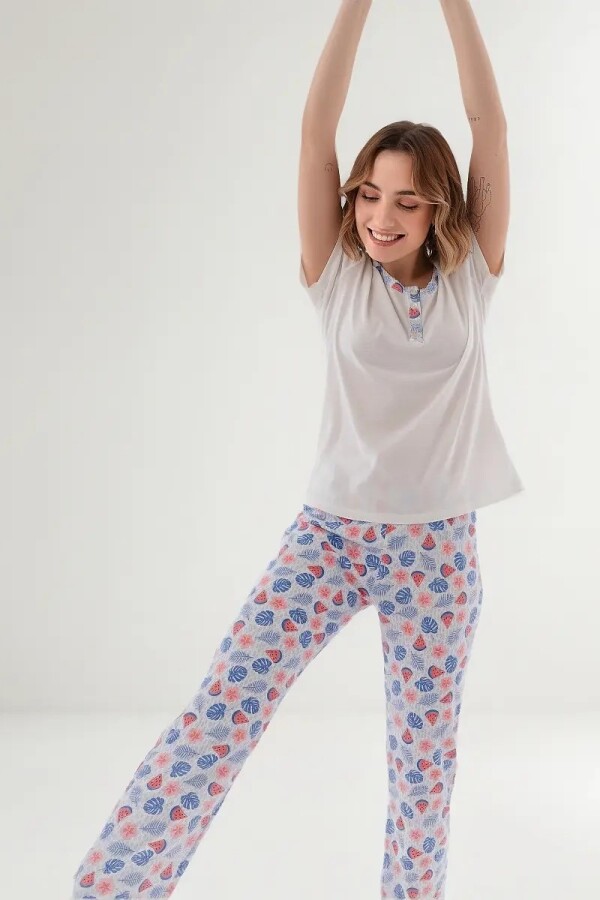 Pijama Manga Corta Pantalón 41641 Pijama Manga Corta Pantalón 41641