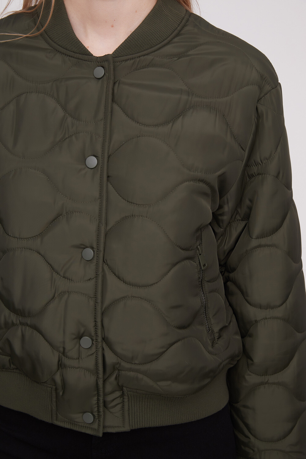 Campera Tambi Verde Oliva Oscuro