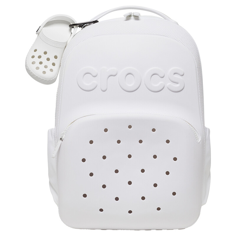 Llavero Classic Clog Pouch Bag Charm Blanco
