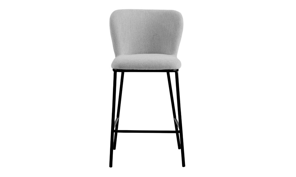 Banqueta ELINA en Tela Gris