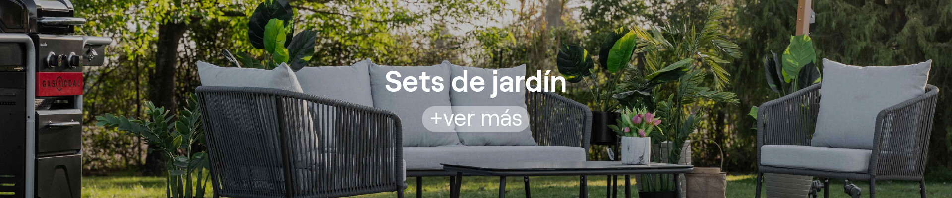 Set de Jardín - Exteriores 2024 / 2025