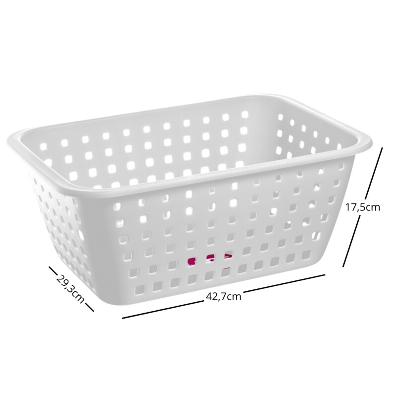 Cesto extra grande 14 lts BLANCO