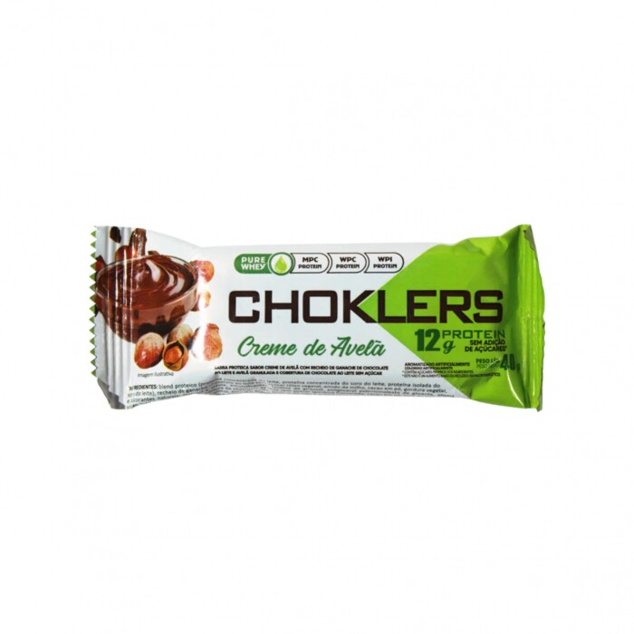CHOKLERS BARRA CREMA AVELLANA 40 GR. única