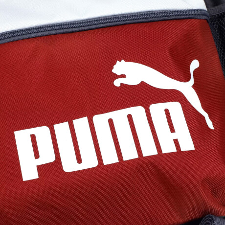 Mochila Puma Casual Phase Colorblock Navy & Red