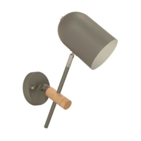 APLIQUE 1L BRUNO E27 GRIS APLIQUE 1L BRUNO E27 GRIS