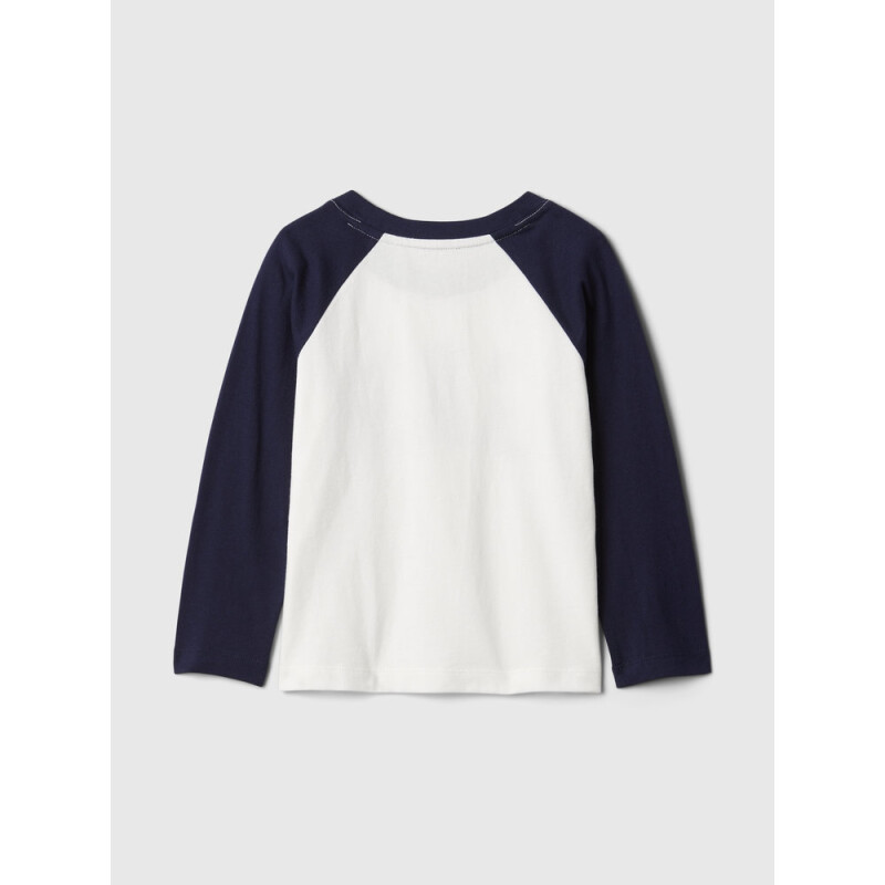 V-FRCH LS LOGO RAGLAN NAVY UNIFORM