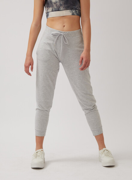 Pantalon verse Gris melange