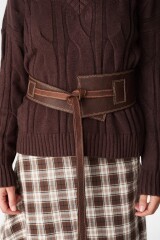 Faja Leather Elegant Marron