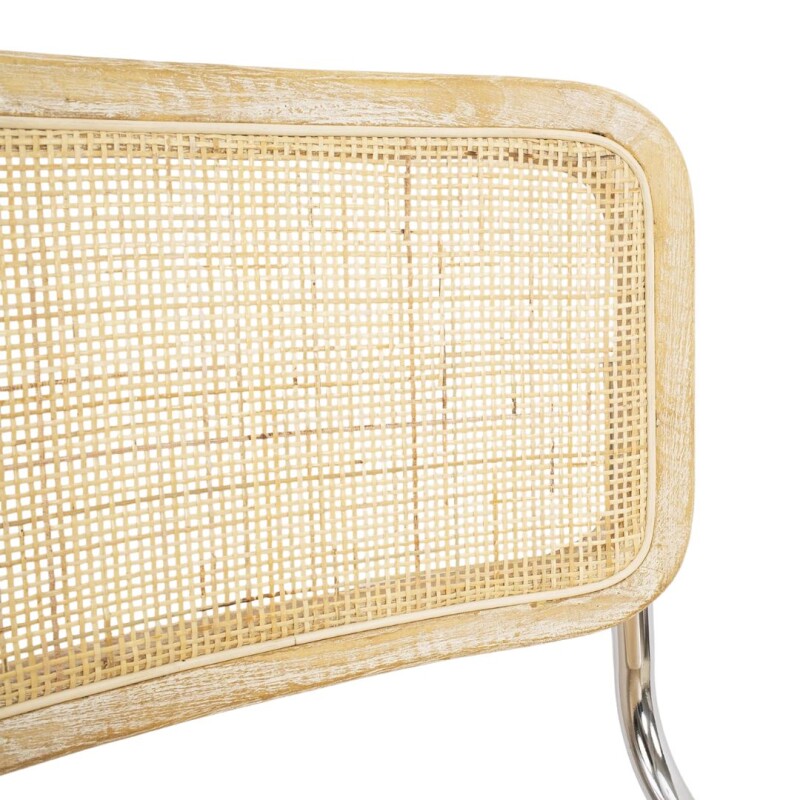 Silla BAUHAUS - Rattan y Madera Natural Silla BAUHAUS - Rattan y Madera Natural