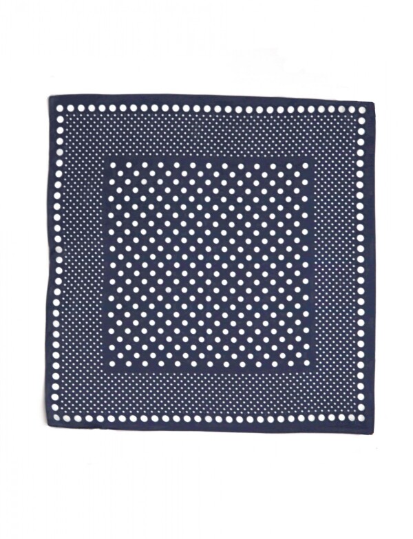 Pañuelo Lunares AZUL