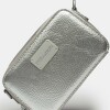 Mini bag New Penny en efecto cuero charol Plata