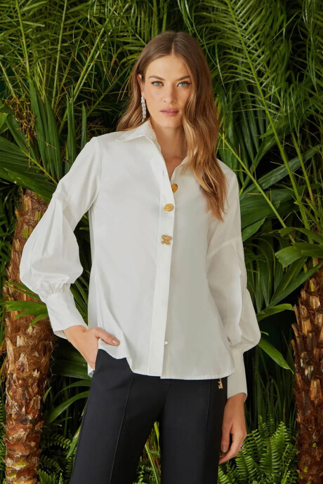 Camisa Bianca Off White