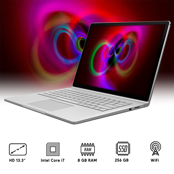 Notebook Microsoft Surface Book 2 I7/ 8 Gb Ram/ 256 Gb Ssd Pantalla Táctiltáctil MICROSOFT SURFACE BOOK 2 RFPL I7/8/256