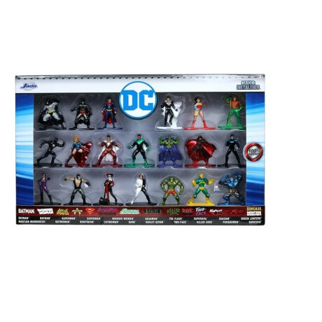 Figuras Nano DC-Comics 20 Figuras de Metal de 1.65 Pulgadas Figuras Nano DC-Comics 20 Figuras de Metal de 1.65 Pulgadas