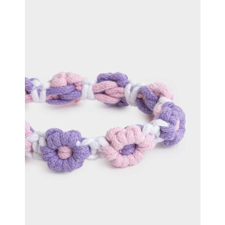 Strap Para Celular Con Flores Combinacion Multicolor