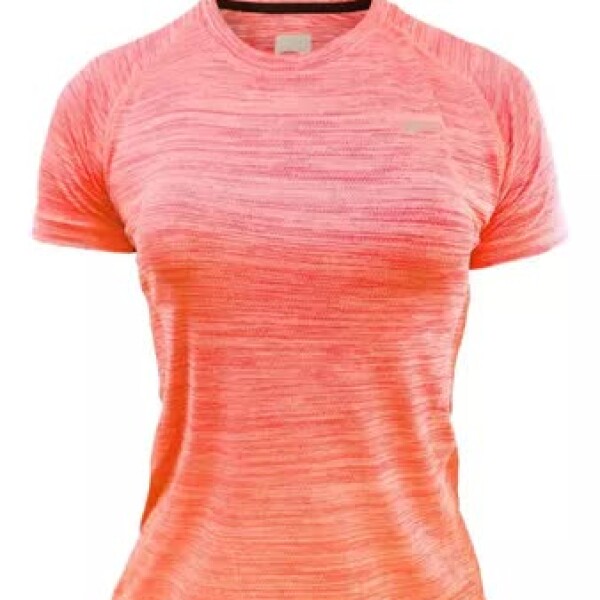 Remera Dry Fit Charrua Manga Corta Para Dama Salmon