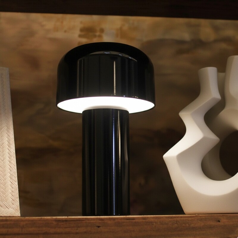 LAMPARA DE MESA RECARGABLE TULIPA Lampara De Mesa Recargable Tulipa Negra