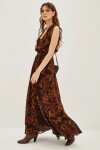 Vestido Cebra Banjar Marron
