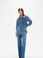 Camisa Olander Azul Grisaceo