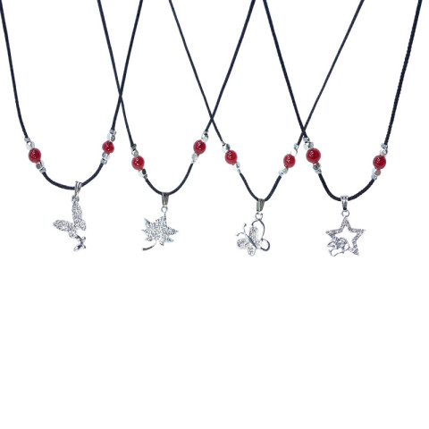 Collar piedra roja y colgante Collar Piedra Roja Y Colgante