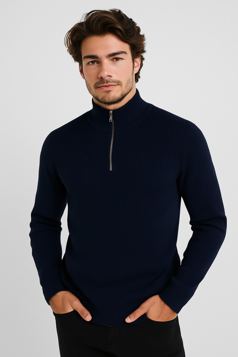 Sweater Alora - Azul Marino 