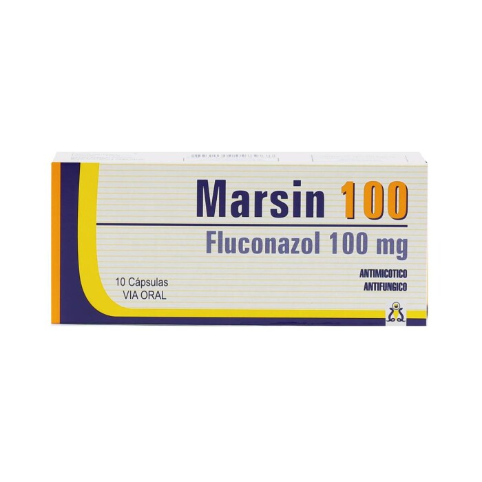 MARSIN 100 MG. CJ X 10 CÁPS. única