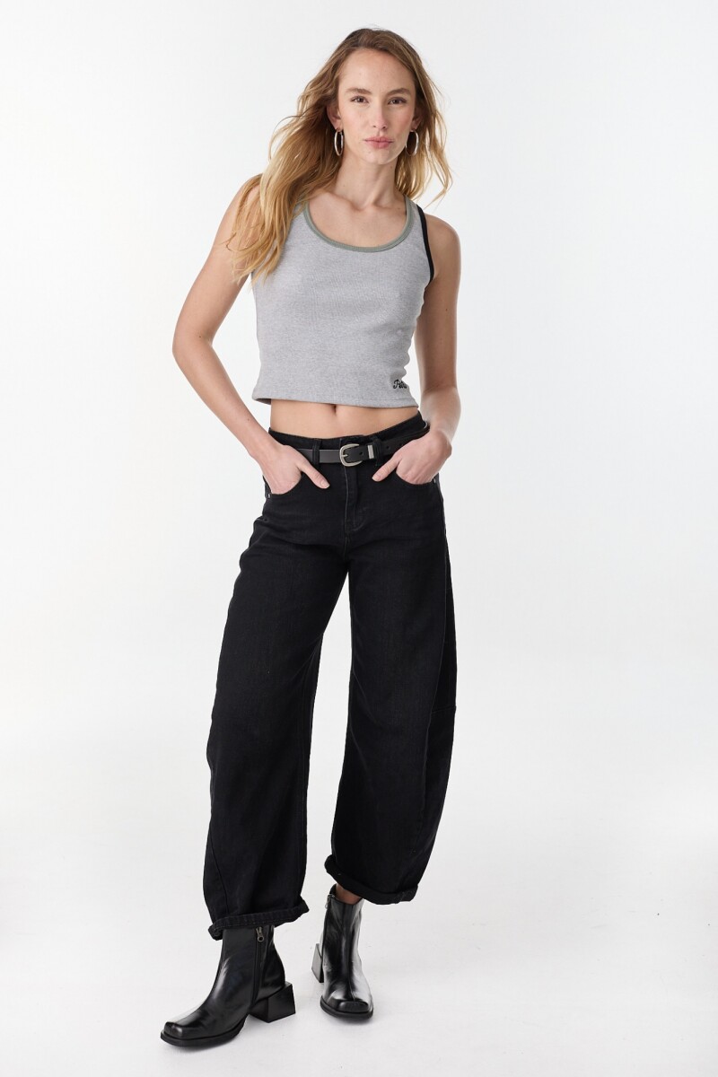 Musculosa Valen Gris