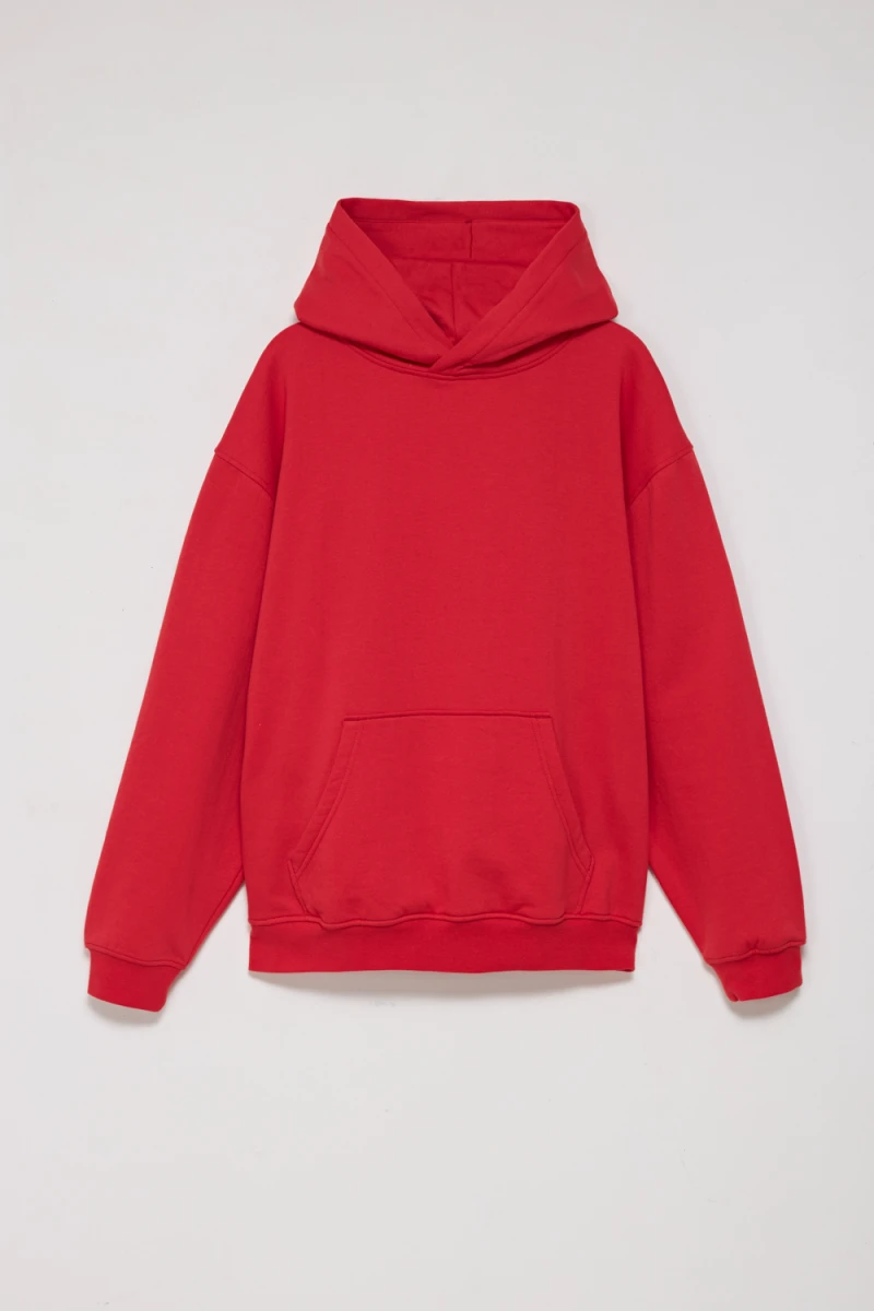 Canguro deportivo oversize Rojo