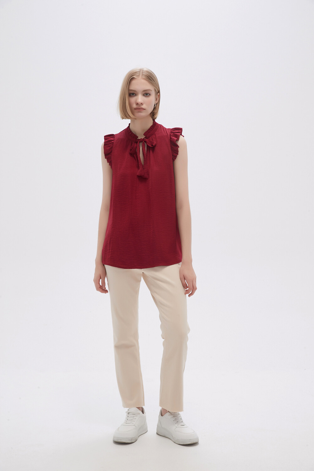 Blusa Daneb Bordeaux
