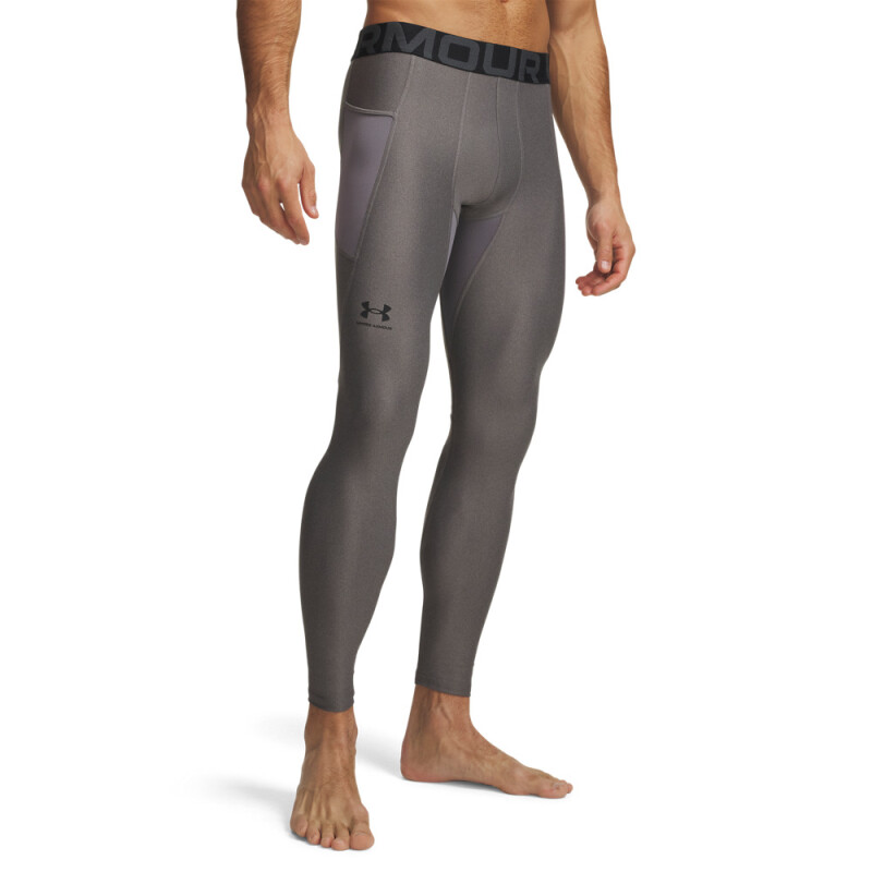 UA HG Armour Leggings-WHT GRY-090