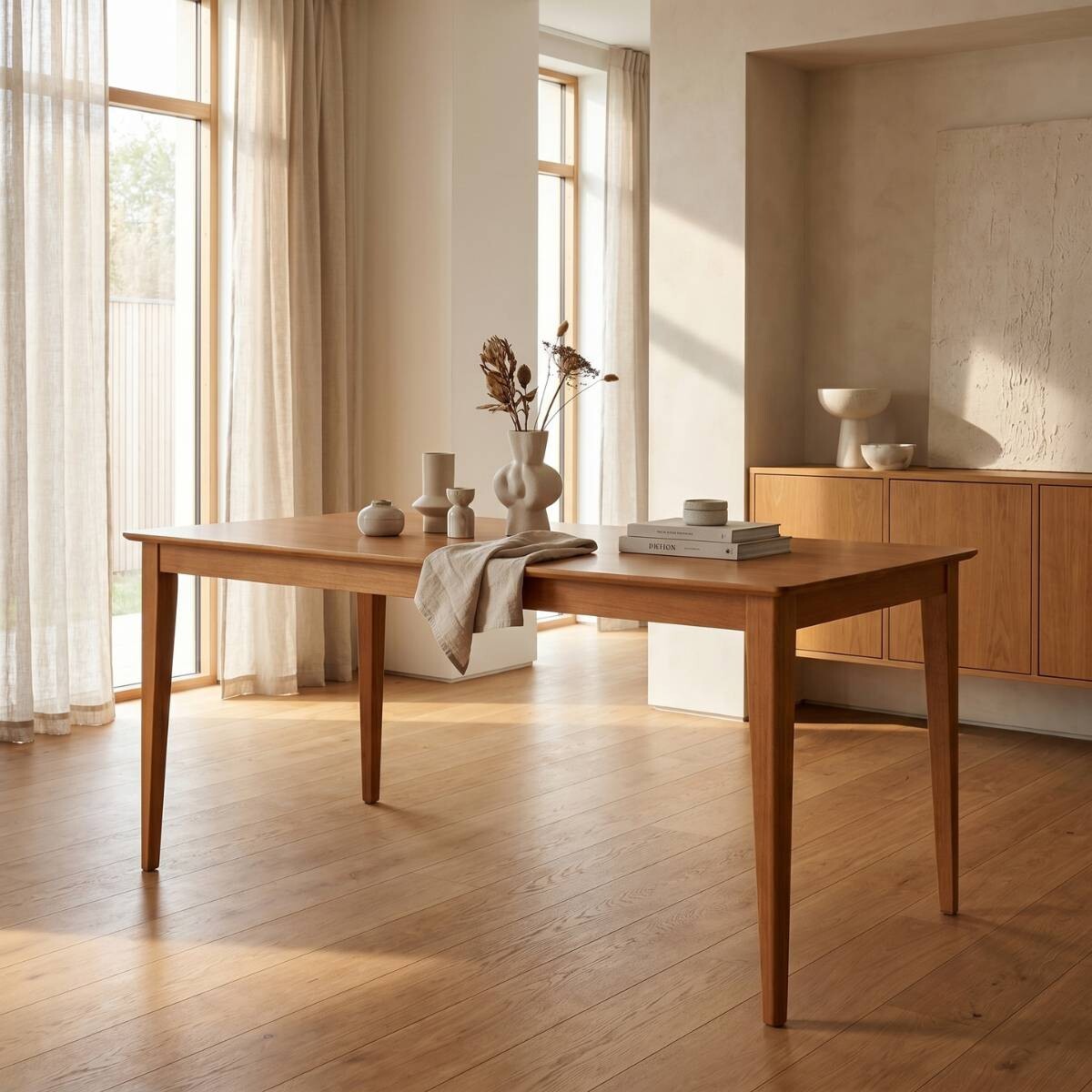 Mesa de Comedor Olmo - 140 - Honey 