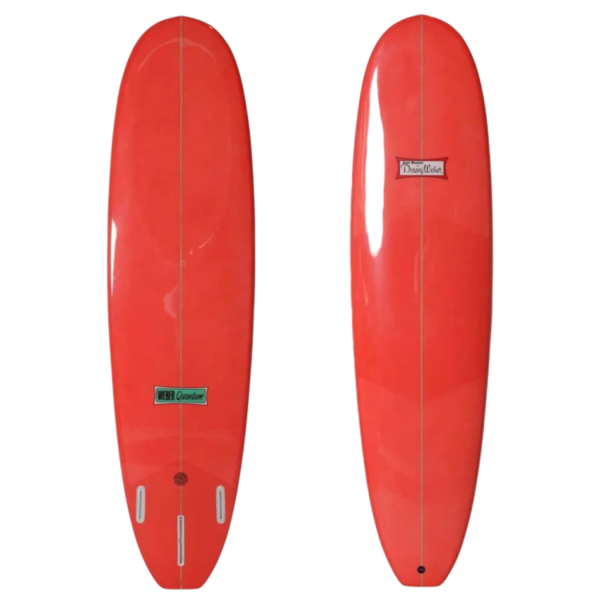 Longboard Dewey Weber Quantum 7'6" Tuflite - Rojo 