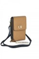 Porta celular Beige