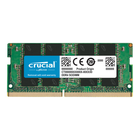 Crucial - Memoria DDR4 CT16G4SFRA32A - 16GB. Sodimm. PC4-25600. 3200MHZ. 1,2V. 001