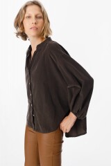 Camisa Poly Marron