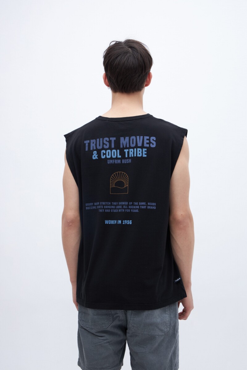 Musculosa Italo - Negro 