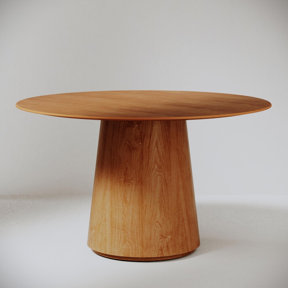 Mesa de comedor Zara 1.35 - Línea Manhattan Marrón