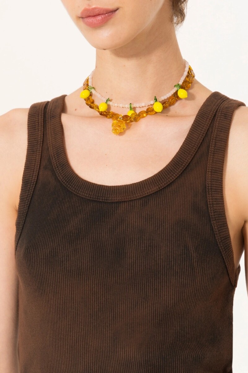 MUSCULOSA RYDER Chocolate