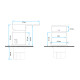 Griferia De Bidet Monocomando Cromo Aqualia Trento CROMO