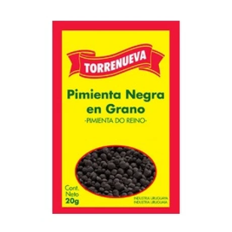 PIMIENTA NEGRA GRANO TORRENUEVA 20GR PIMIENTA NEGRA GRANO TORRENUEVA 20GR