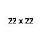 Cubre objeto 22 x 22 (100 unidades)