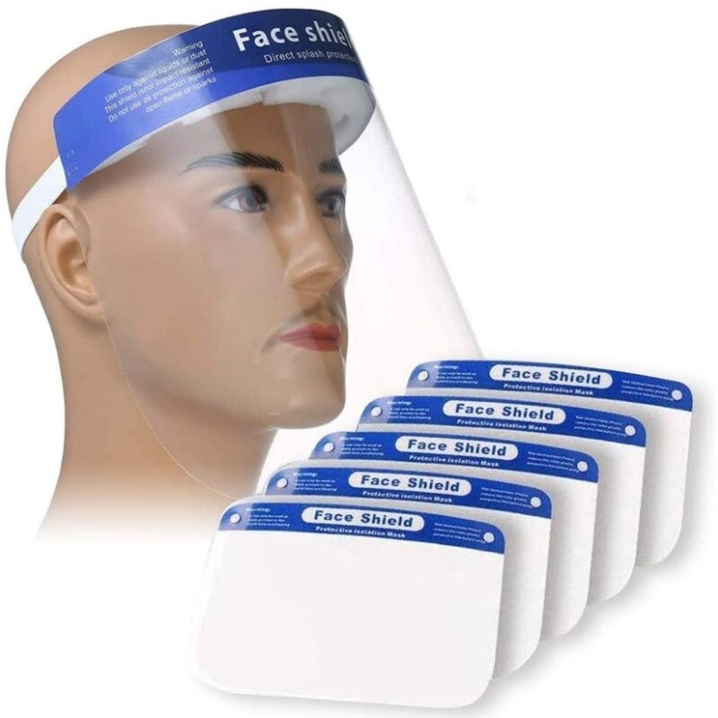 CCN ESCUDO FACIAL PLÁSTICO CON VINCHA PACK 24 UNIDADES Ccn Escudo Facial Plástico Con Vincha Pack 24 Unidades