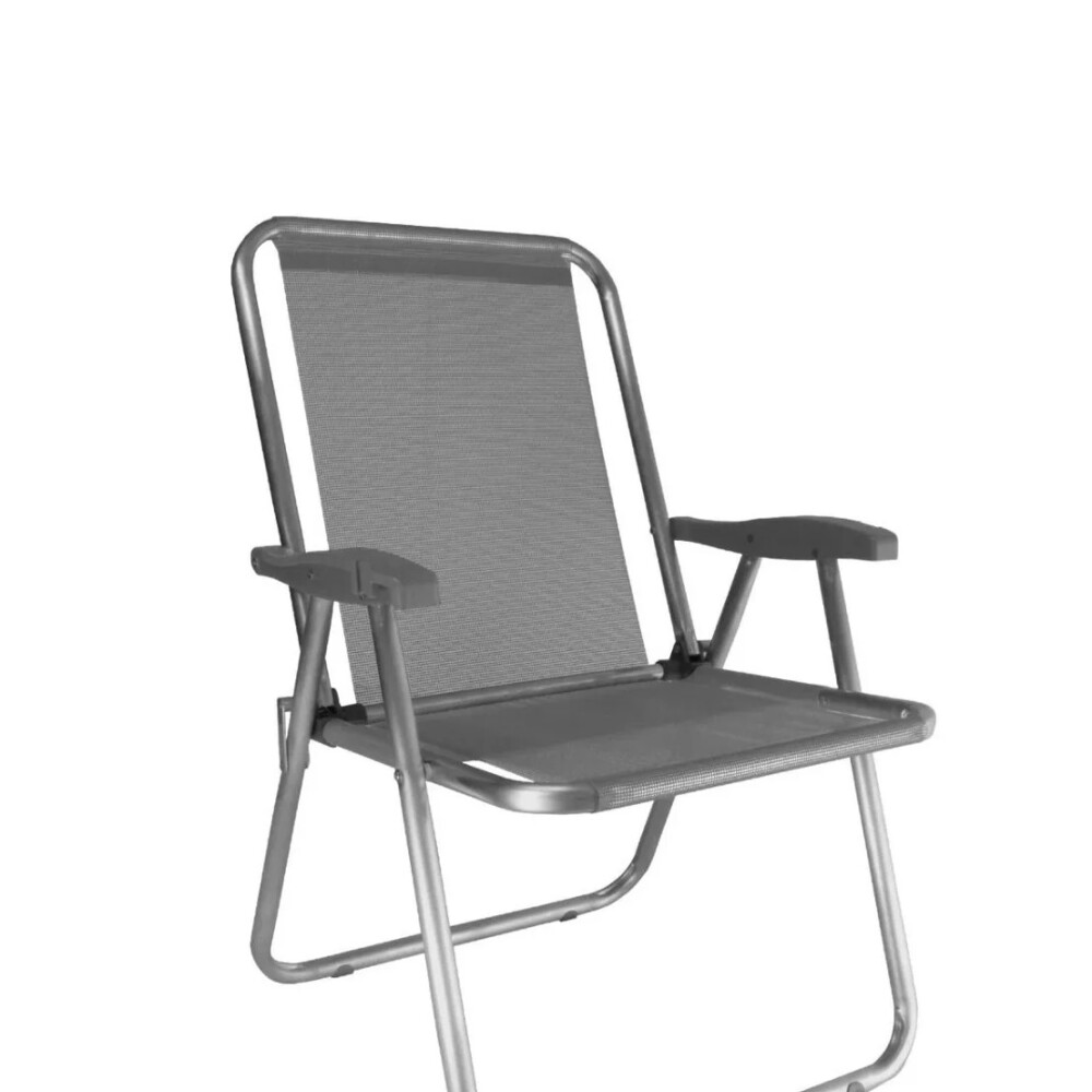 Silla En Aluminio Compacta Zaka PLUS Gris