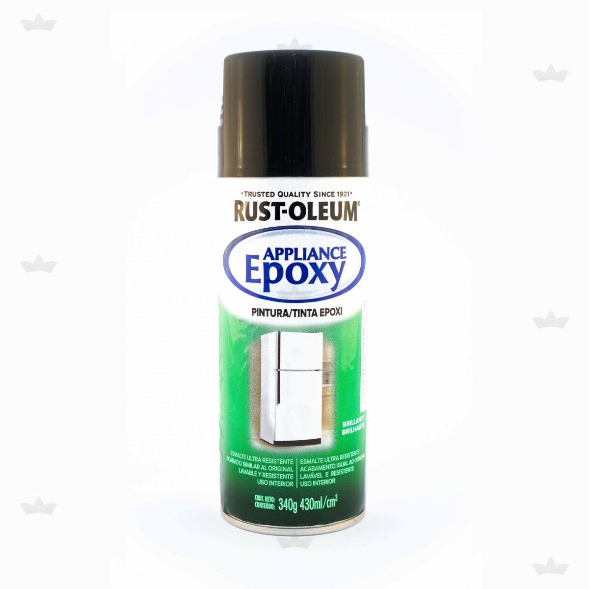 AEROSOL RUST OLEUM EPOXI BRILLANTE NEGRO 340GRS - N/A 