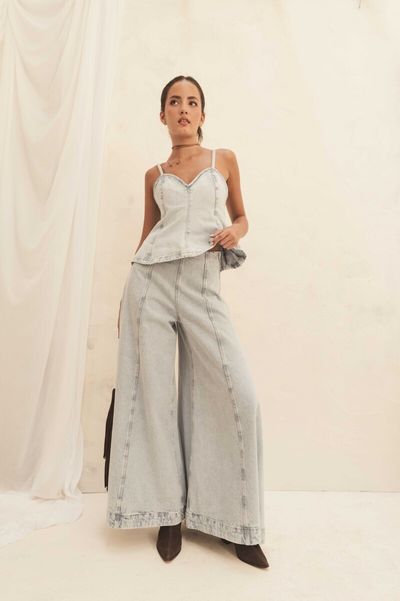 PANTALON JADE ICE DENIM BLUE 