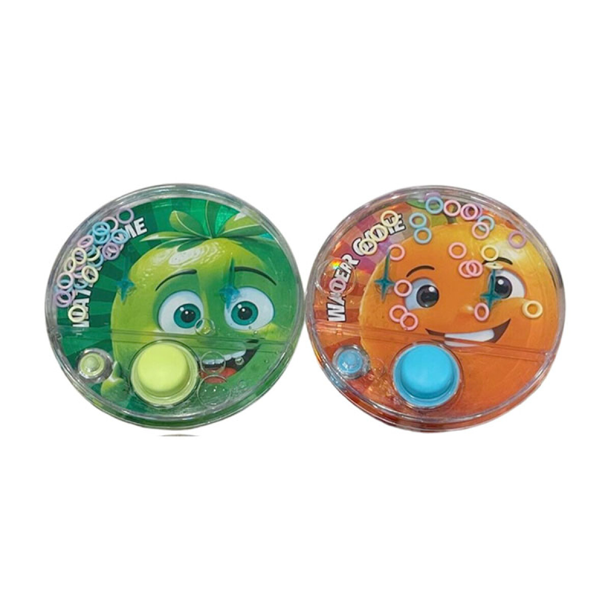 Juego de agua embocar aros 4 diseños frutas - Juego De Agua Embocar Aros 4 Diseños Frutas 