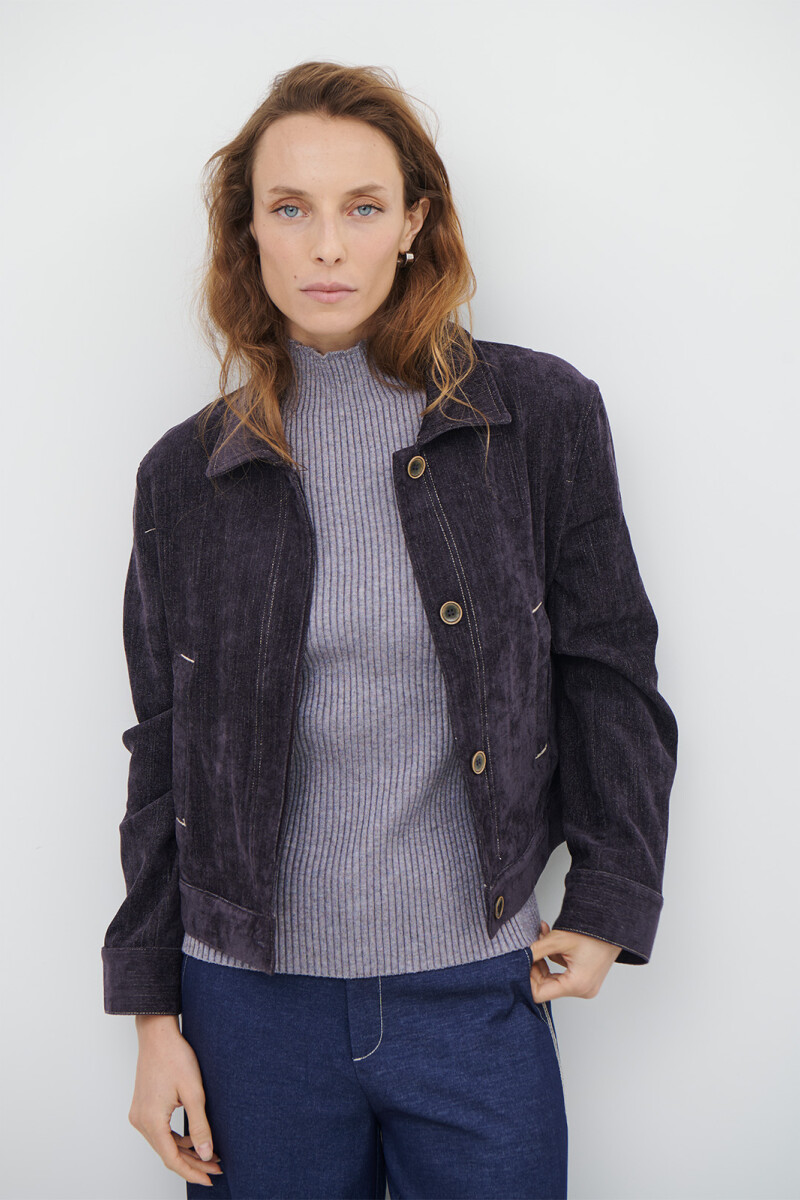 CHAQUETA ROYAL PURPURA