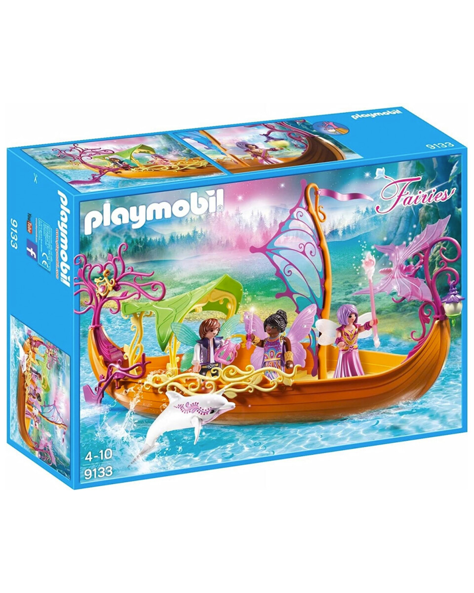 Playmobil Fairies barco romántico de las hadas 