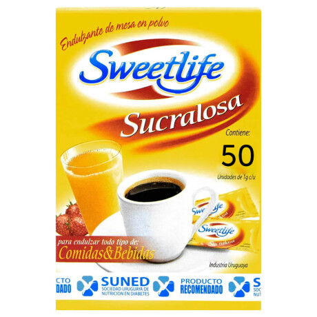 EDULCORANTE SWEETLIFE X 50 SOBRES EDULCORANTE SWEETLIFE X 50 SOBRES