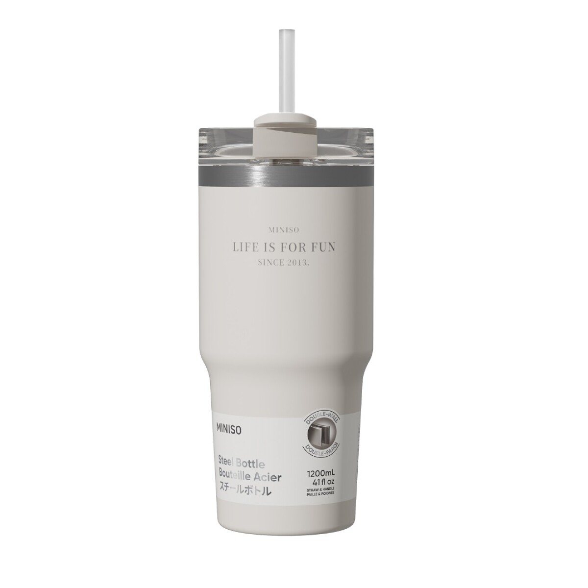 Vaso térmico Dopamine 490ml - blanco 